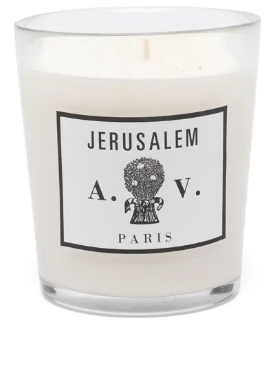 Astier De Villatte Jésuralem Candle (260g) In White