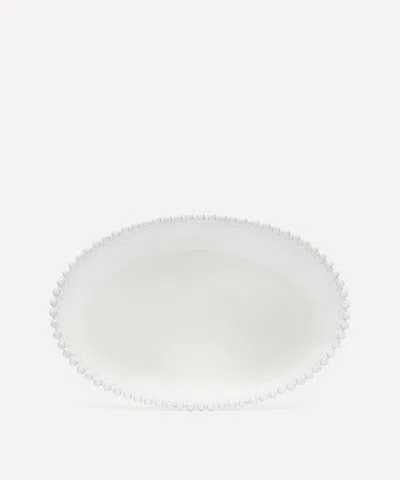 Astier De Villatte Large Adela De Platter In White