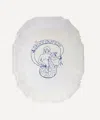 Astier De Villatte Large Saint-tropez Triton Serving Platter In White