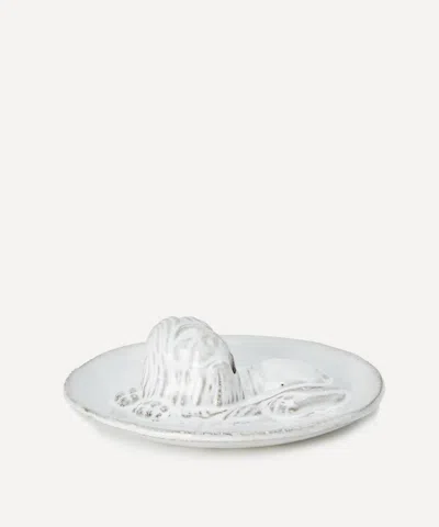 Astier De Villatte Lion Incense Holder On Saucer In Assorted