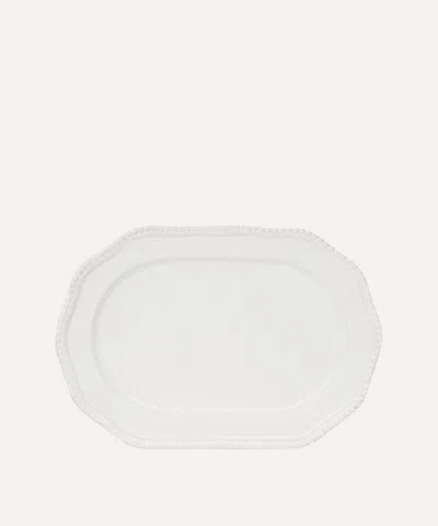 Astier De Villatte Long Clarabelle Platter In White