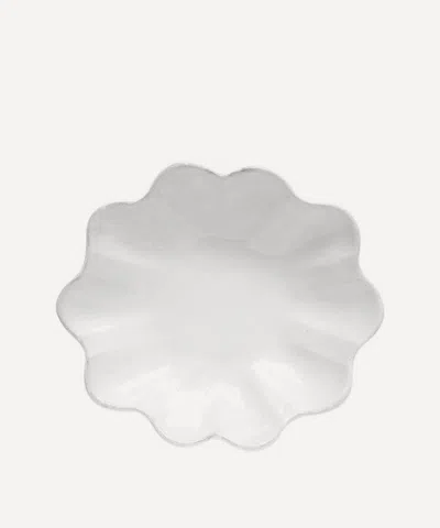 Astier De Villatte Marguerite Medium Platter In White