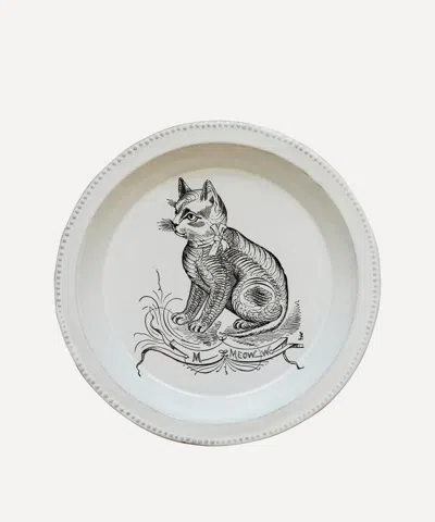 Astier De Villatte Scenario Cat Soup Platter