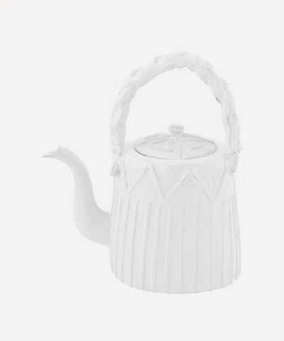 Astier De Villatte Setsuko Teapot In White