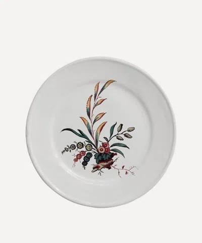 Astier De Villatte Small Bearberry Plate In White