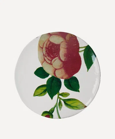 Astier De Villatte Small Crimson Rosea Plate
