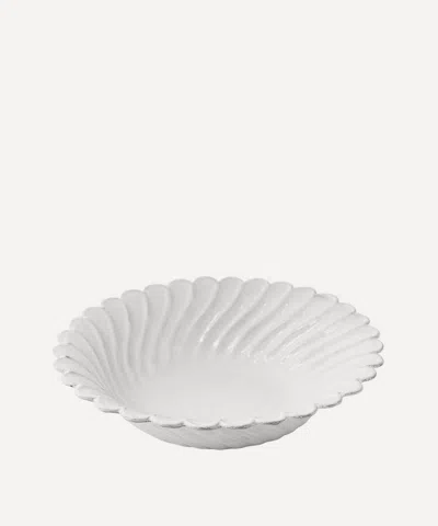 Astier De Villatte Small Peggy Fruit Bowl In White