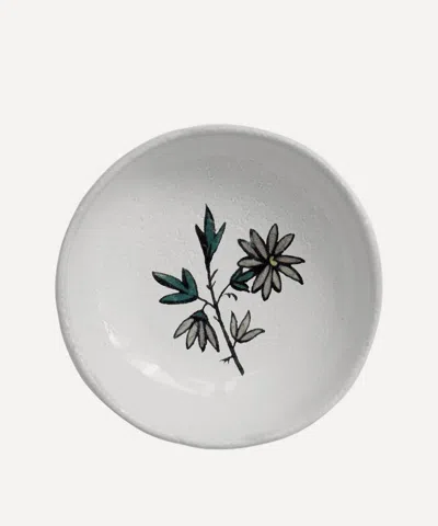 Astier De Villatte Small Roselle Dish In White
