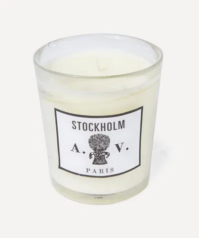 Astier De Villatte Stockholm Glass Candle In Assorted