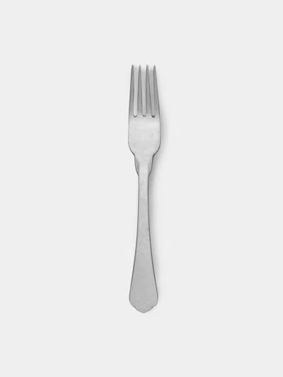 Astier De Villatte Stone-finish Forks (set Of 4 Pieces) In Silver