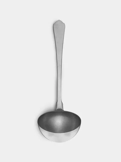 Astier De Villatte Stone-finish Ladle  Abask Luxury Gift In Gray