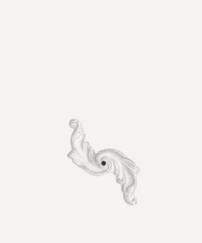 Astier De Villatte Tiny Flower Incense Holder In White