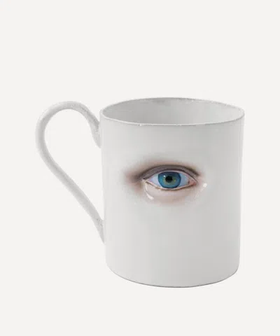 Astier De Villatte Vu Cup Left Eye In White
