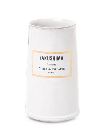 Astier De Villatte Yakushima Incense Vase In White