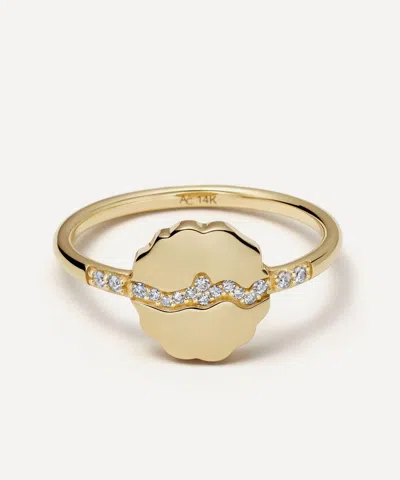 Astley Clarke 14ct Gold Asteri Diamond Ring