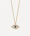Astley Clarke 14ct Gold Icon Aura Evil Eye Pendant Necklace