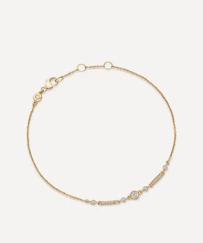 Astley Clarke 14ct Gold Icon Nova Mini Diamond Bracelet