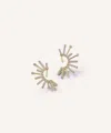 Astley Clarke 14ct Gold Nova Diamond Twist Stud Earrings