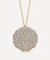 Astley Clarke 14ct Gold Plated Vermeil Silver Asteri Large Diamond Locket Necklace
