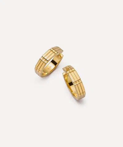 Astley Clarke 18ct Gold Plated Vermeil Silver Aubar Bold Hoop Earrings