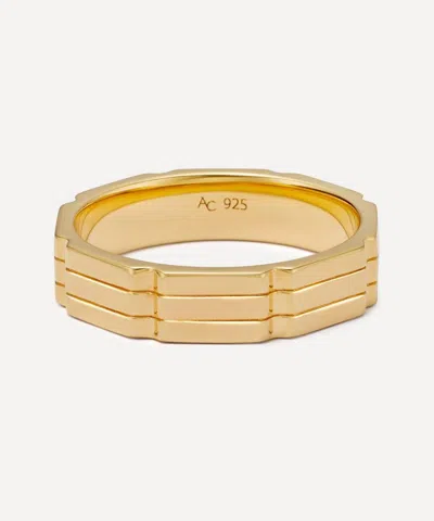 Astley Clarke 18ct Gold Plated Vermeil Silver Aubar Bold Ring