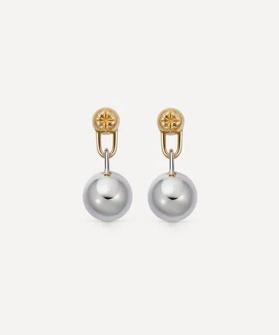 Astley Clarke 18ct Gold-plated Vermeil Silver Aurora Drop Earrings