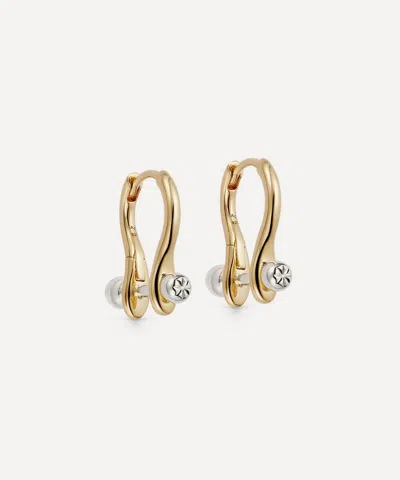 Astley Clarke 18ct Gold-plated Vermeil Silver Aurora Hoop Earrings