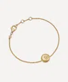 Astley Clarke 18ct Gold-plated Vermeil Silver Biography Oval Locket Bracelet