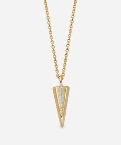 Astley Clarke 18ct Gold-plated Vermeil Silver Deco Shard Pendant Necklace
