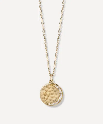 Astley Clarke 18ct Gold-plated Vermeil Silver Luna Crescent Locket Necklace