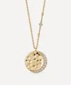 ASTLEY CLARKE ASTLEY CLARKE 18CT GOLD-PLATED VERMEIL SILVER LUNA CRESCENT PENDANT NECKLACE