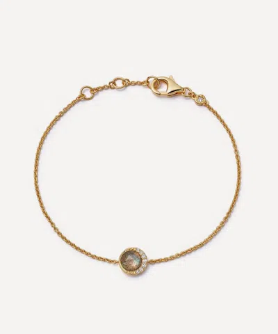 Astley Clarke 18ct Gold-plated Vermeil Silver Luna Lapis Bracelet