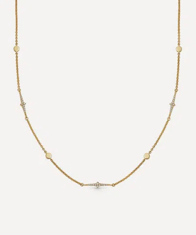 Astley Clarke 18ct Gold-plated Vermeil Silver Luna Light Station Necklace