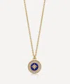 Astley Clarke 18ct Gold Plated Vermeil Silver Polaris Black Onyx Locket Necklace