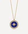Astley Clarke 18ct Gold Plated Vermeil Silver Polaris Lapis Locket Necklace