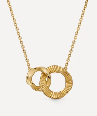 Astley Clarke 18ct Gold-plated Vermeil Silver Raye Link Pendant Necklace