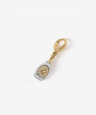Astley Clarke 18ct Gold-plated And Silver Champagne Charm