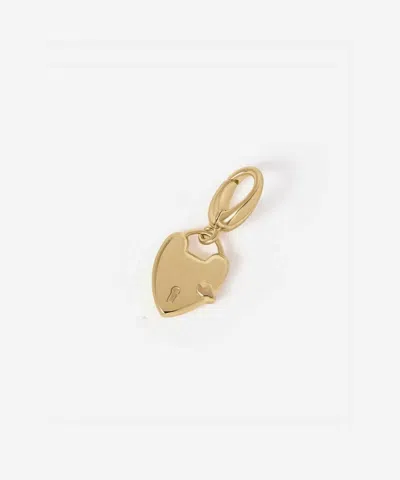 Astley Clarke 18ct Gold-plated Heart Padlock Charm