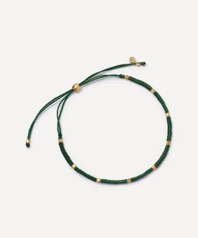 Astley Clarke 18ct Gold-plated Vermeil Silver Biography Strength Woven Bracelet In Neutral