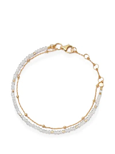 Astley Clarke Biography Mother-of-pearl Bracelet In Gold