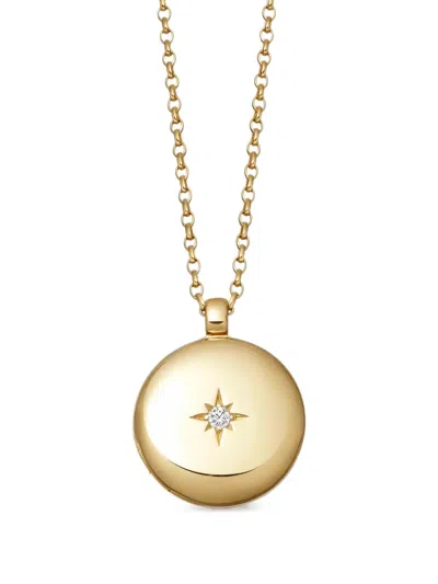 Astley Clarke Biography Star-engraved Necklace In Gold