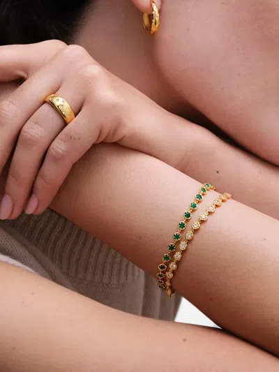 Astley Clarke Celestial Star Hoop Earrings In Gold