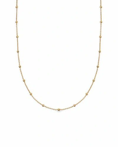 Astley Clarke Gold Aurora Station Necklace