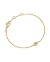 Astley Clarke Gold Biography Evil Eye Chain Bracelet In Gold