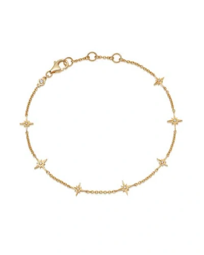 Astley Clarke Gold Celestial Station Bracelet