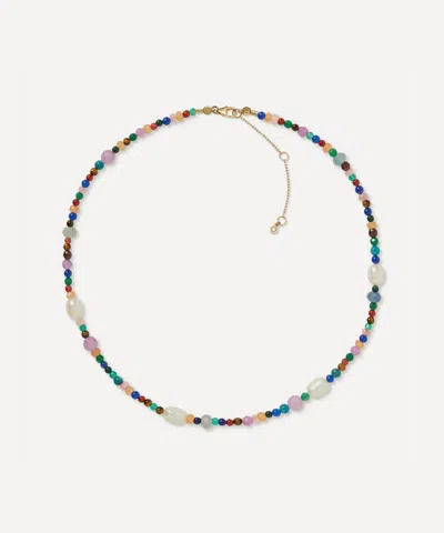 Astley Clarke Second Chance Mixed Gemstone Necklace In Multi