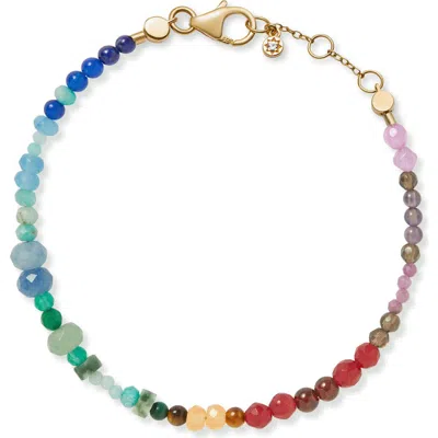 Astley Clarke Second Chance Rainbow Gemstone Bracelet In Multi