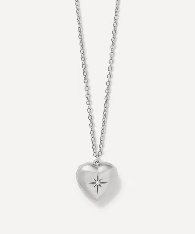 Astley Clarke Sterling Silver Mini Heart Locket Necklace