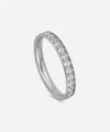 ASTLEY CLARKE ASTLEY CLARKE STERLING SILVER POLARIS WHITE SAPPHIRE ETERNITY RING