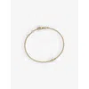Astley Clarke North Star 14ct Yellow-gold And 0.016ct Lab-grown Diamond Bracelet In Solid Yellow Gold